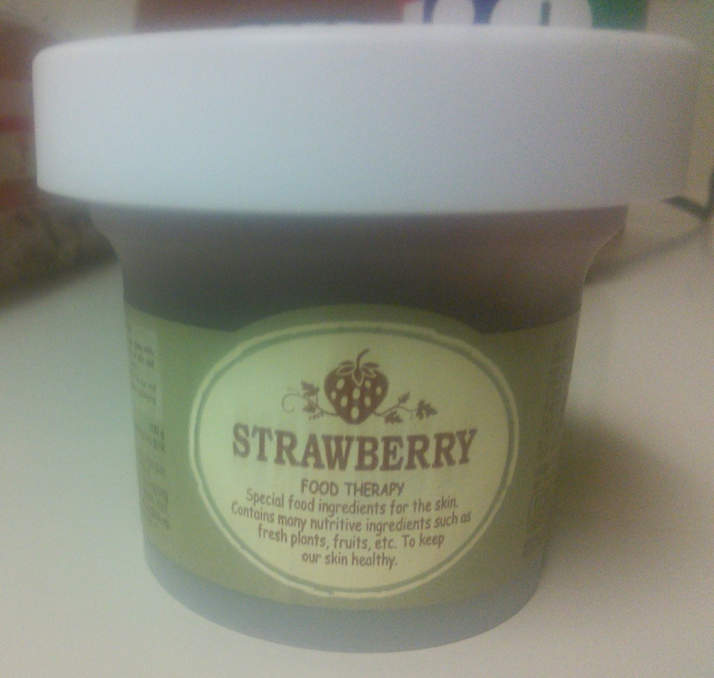 Skinfood Black Sugar Strawberry scrub