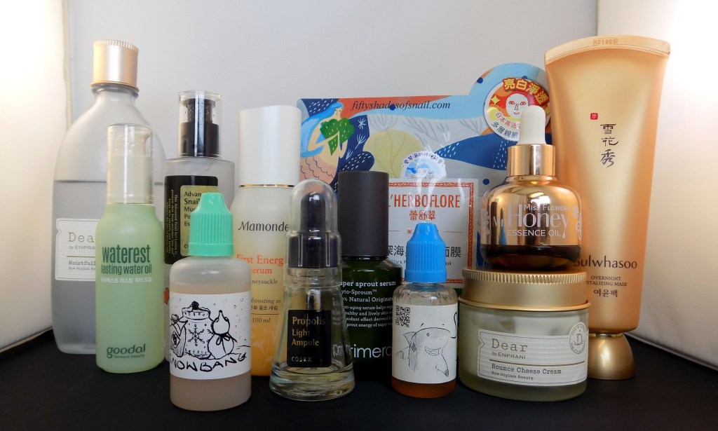 Asian skincare routine