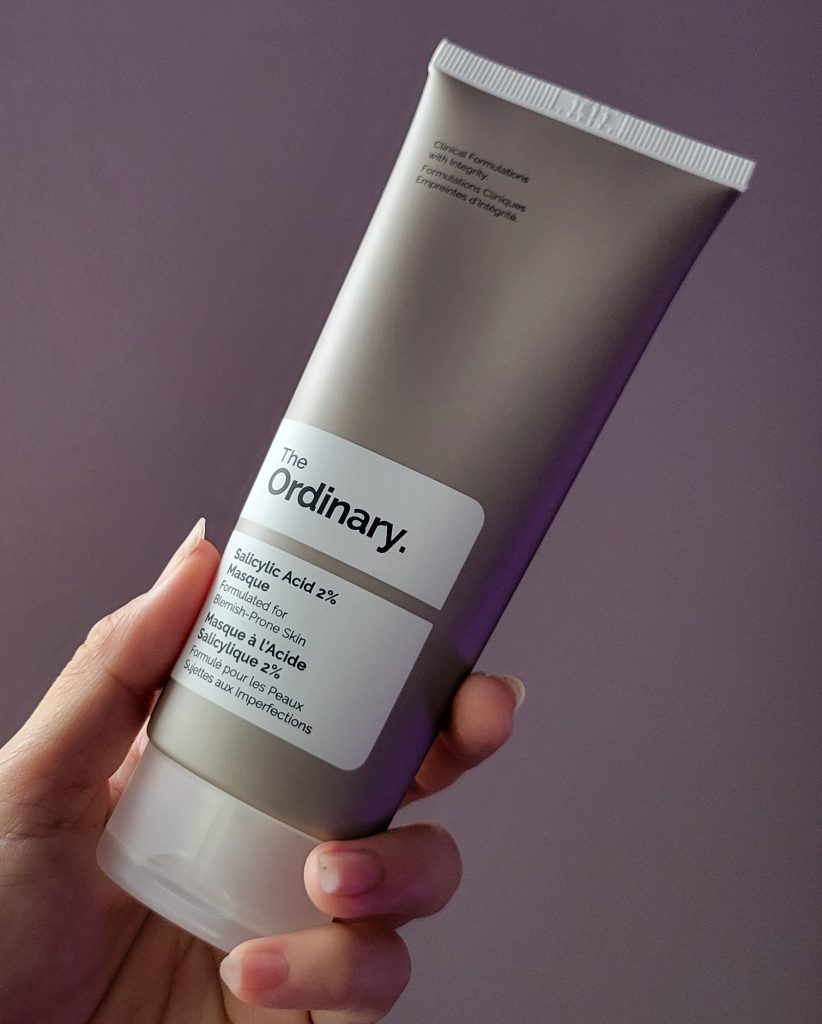 The Ordinary Salicylic Acid 2% Masque clay mask for blackheads