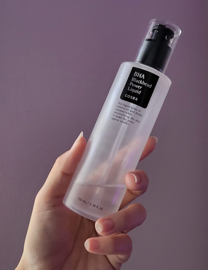COSRX BHA Blackhead Power Liquid is a gentle, effective product to unclog poresd