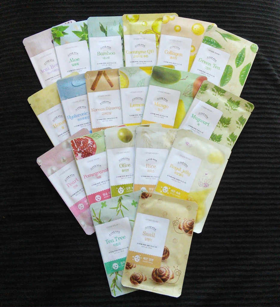 Sometimes when it's late and I'm lying in bed, unable to go to sleep, I wonder if my sheet mask addiction is getting out of hand.