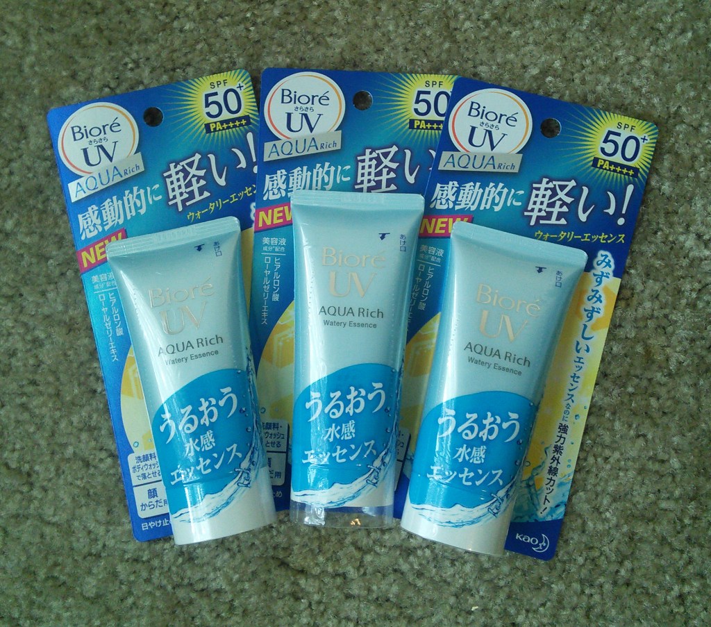 Review: The New 2015 Biore UV Aqua Rich Watery Essence SPF 50+&nbsp;PA++++!!!!