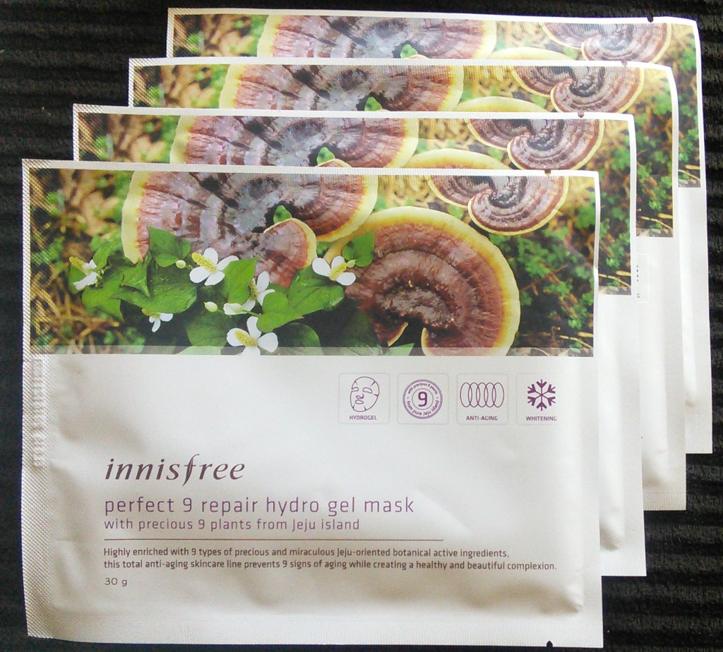 Innisfree Perfect 9 Hydrogel Masks