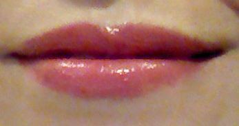 Loreal Color Riche Balm in Plush Plum artificial light lip swatch