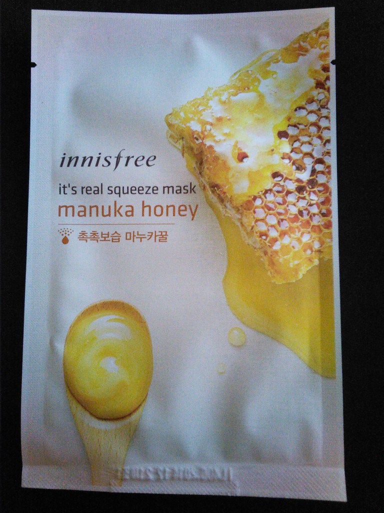 Innisfree It's Real Squeeze Mask, Manuka Honey