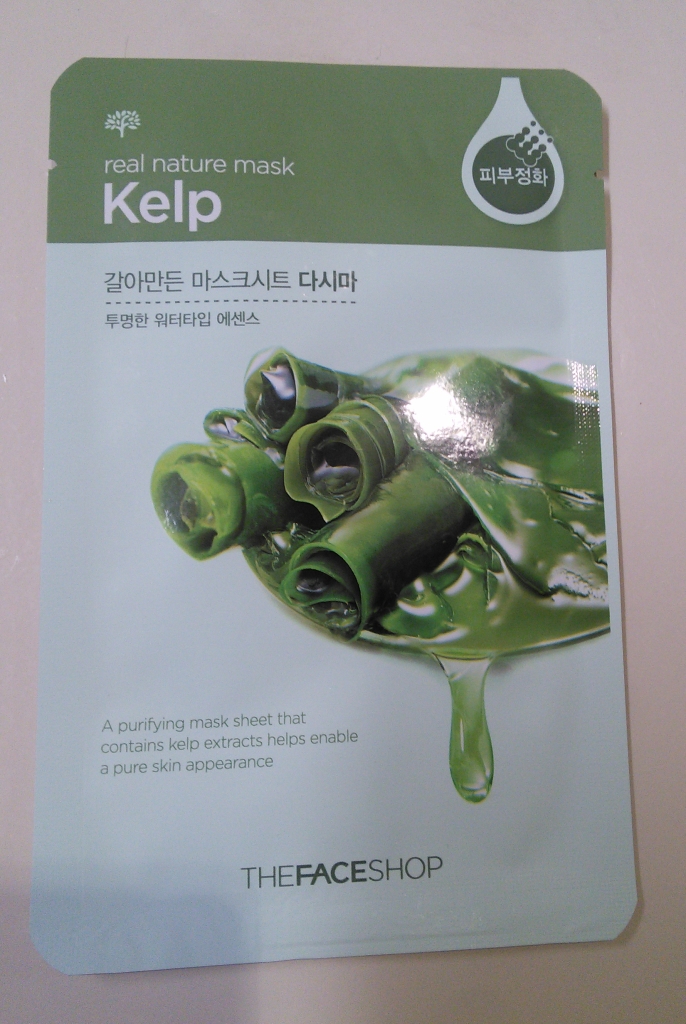 The Face Shop Real Nature Mask in Kelp