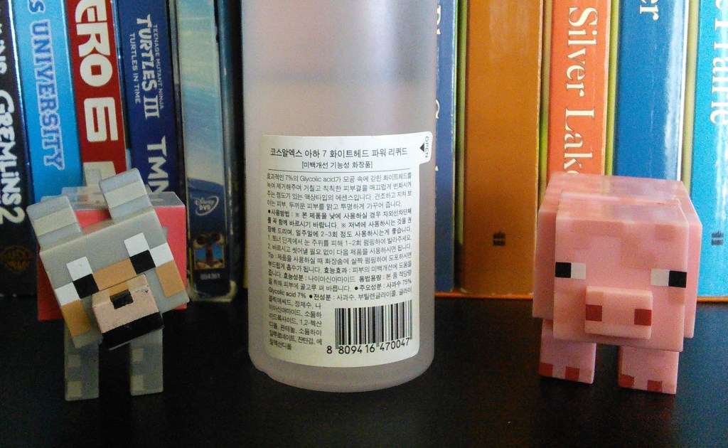 COSRX AHA 7 Whitehead Power Liquid outer label