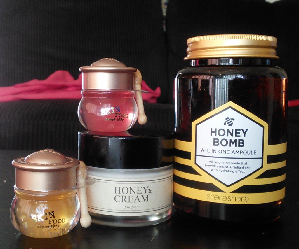 Honey-based skin and lip care products