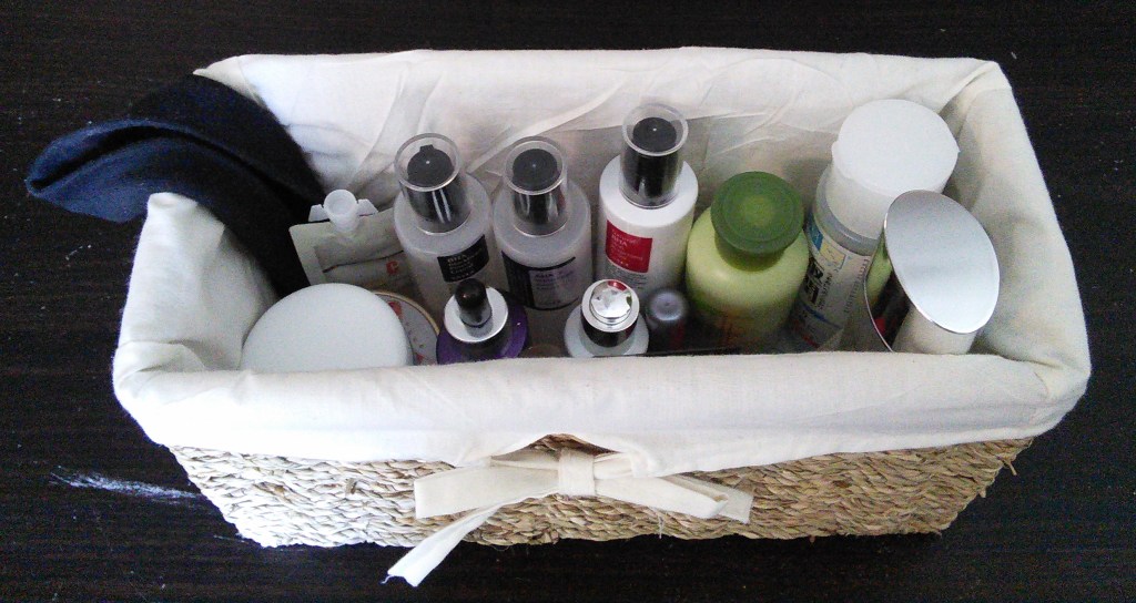 Skin care basket