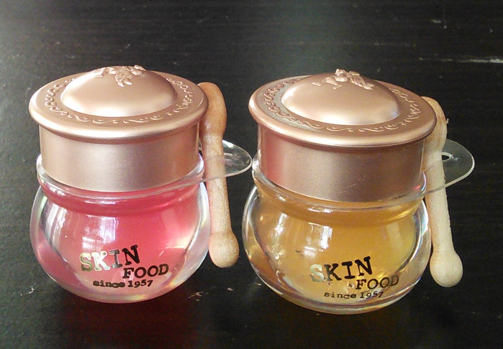 Skinfood Honey Pot lip balms