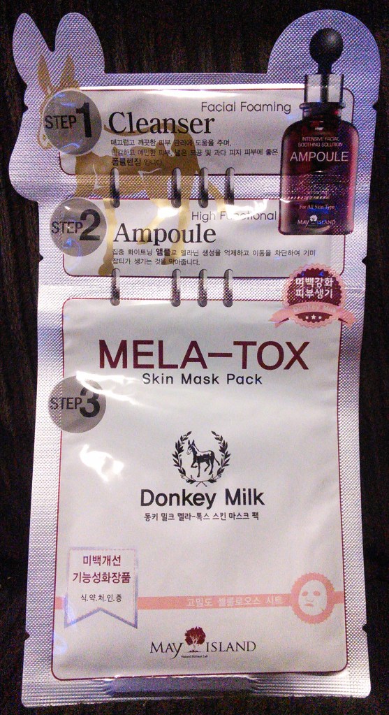 May Island Donkey Milk Mela-Tox 3 Step Mask Pack