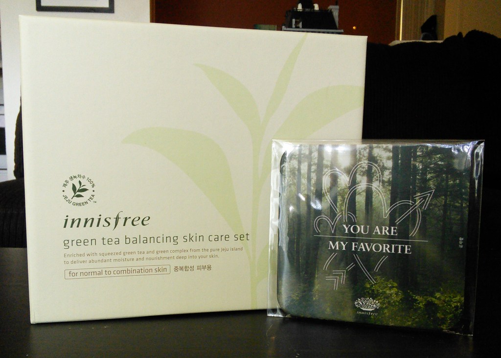 Innisfree Green Tea Balancing Skin Care Set