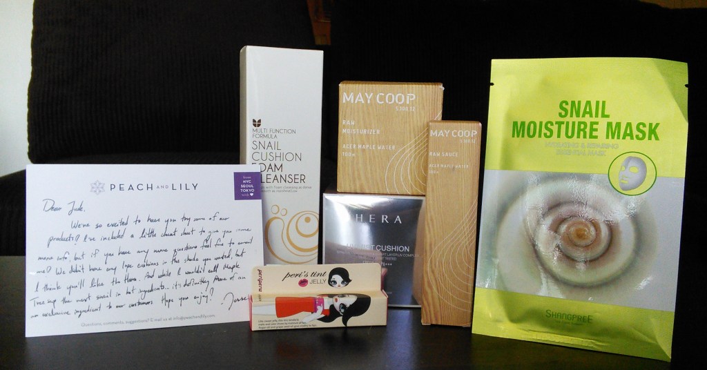 Sponsored haul from Peach and Lily