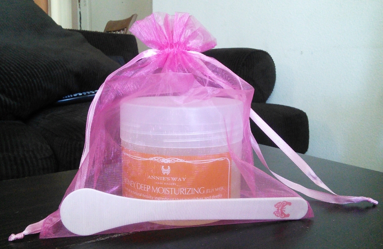 Annie's Way Honey Deep Moisturizing Jelly Mask with free accessories