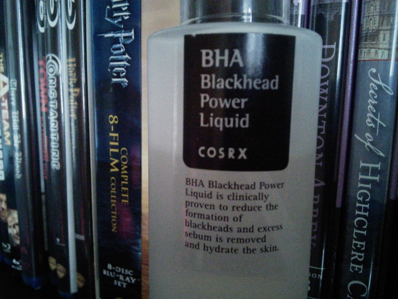 COSRX BHA Blackhead Power Liquid label close up