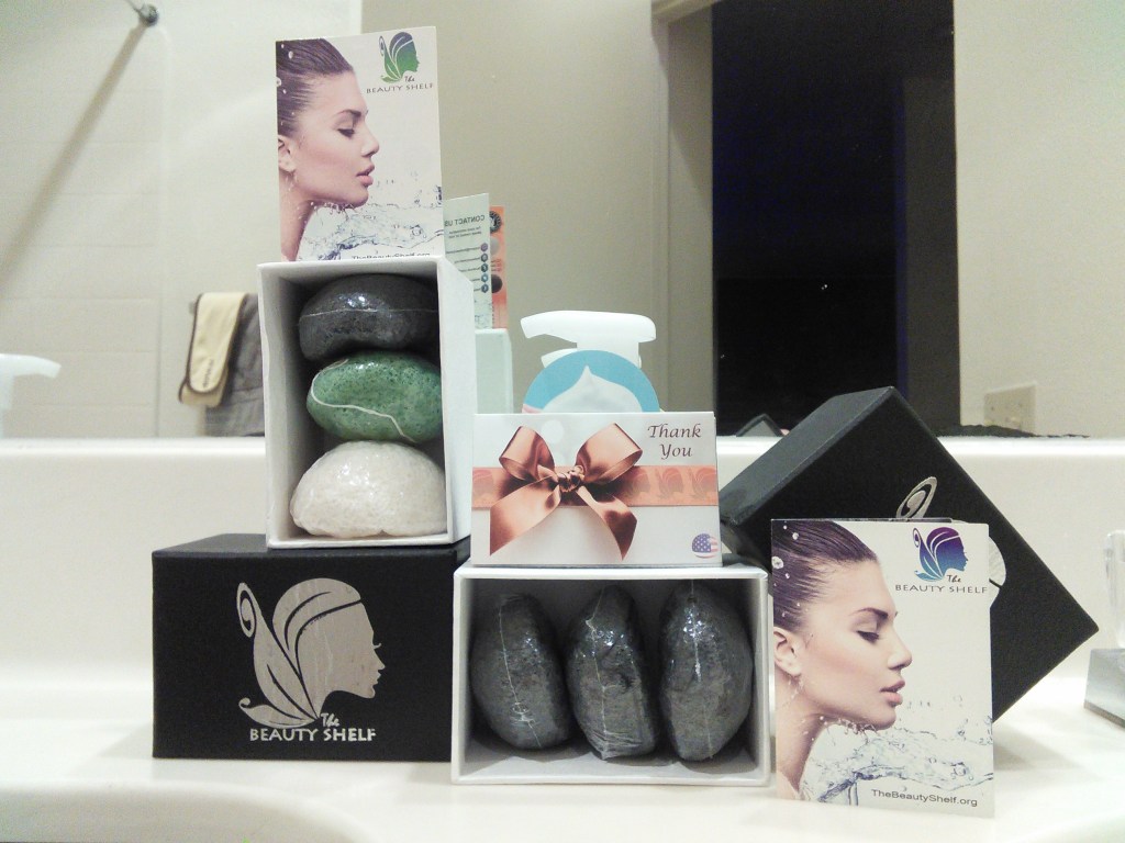 The Beauty Shelf new konjac sponge sets