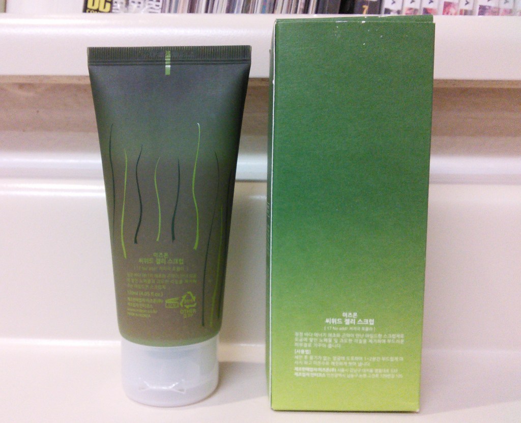 Mizon Seaweed Jelly Scrub packaging