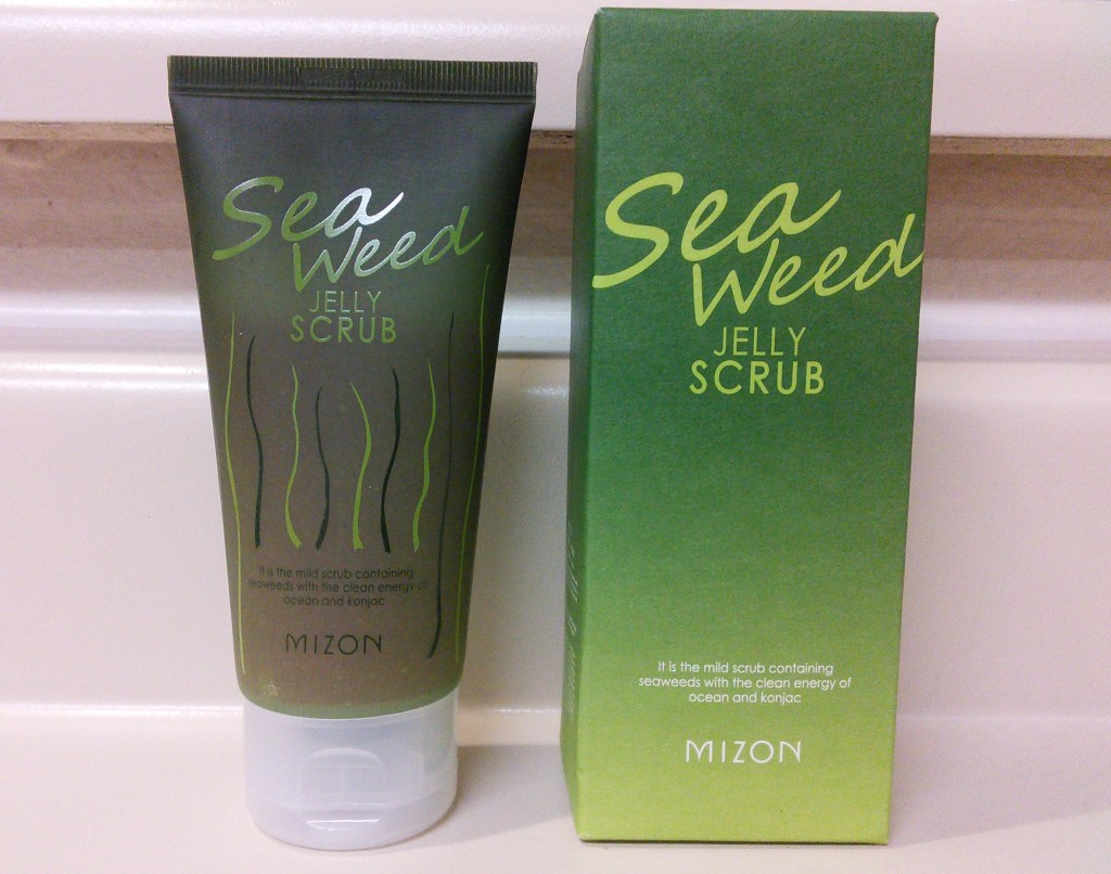Mizon Seaweed Jelly Scrub review