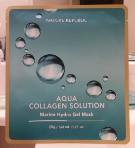 Nature Republic Aqua Collagen Solution Marine Hydro Gel Mask review