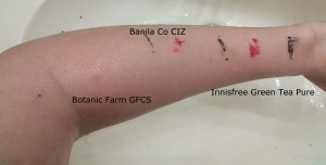 Results of comparison between three Korean cleansing oils