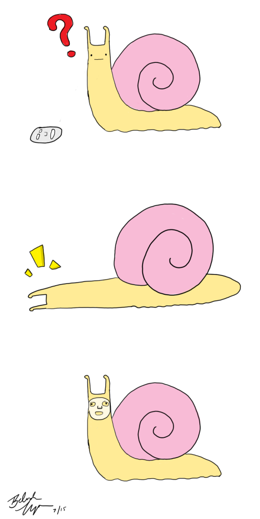 Snail's First Sheet Mask webcomic