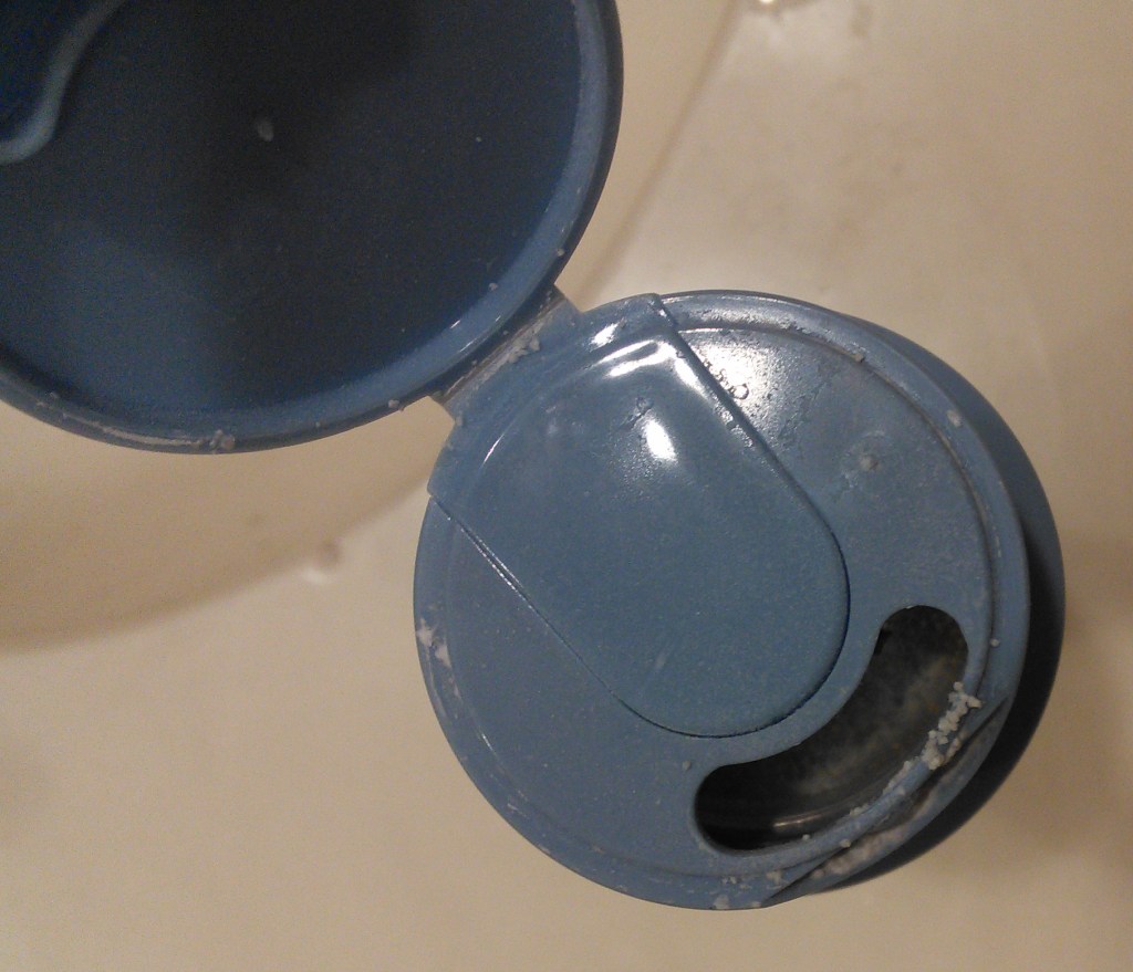 Tosowoong Enzyme Powder Wash bottle opening