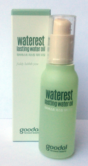 Goodal Waterest Lasting Water Oil packaging