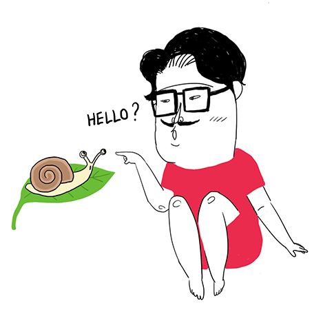 Mr Rx meets a snail