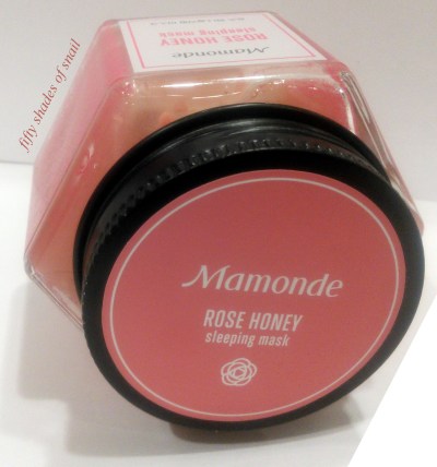 Mamonde Rose Honey Sleeping Mask pcakaging