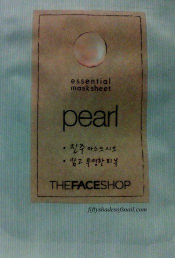 The Face Shop Essential Mask Sheet Pearl
