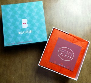 Beautibi Miracles in May box