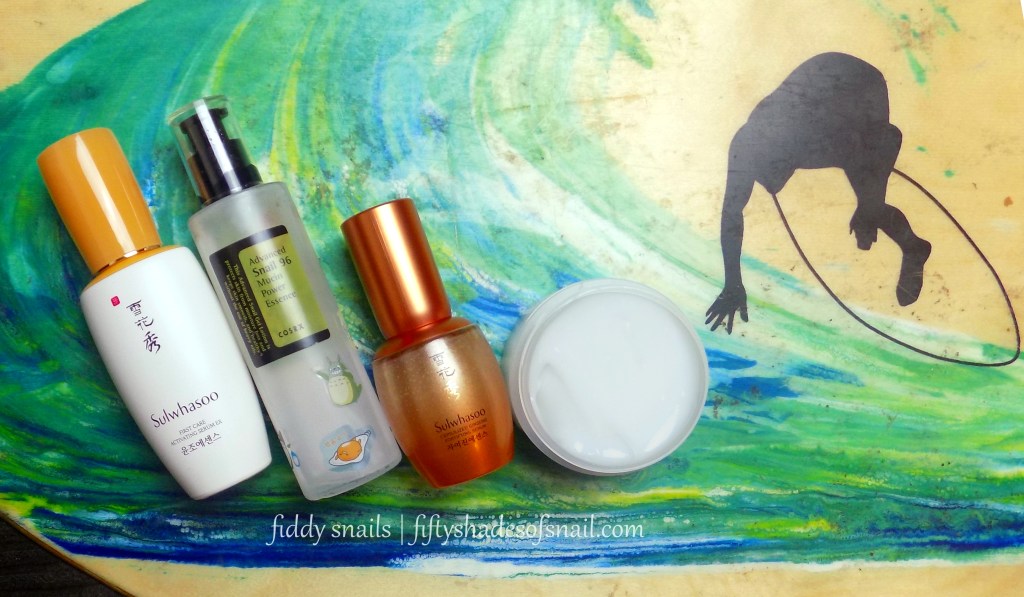Korean skincare products to repair sun damage