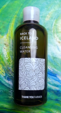 Thankyou Farmer Back to Iceland Cleansing Water review