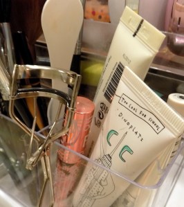 Shu Uemura eyelash curler and Fairydrops mascara