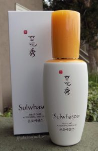Sulwhasoo First Care Activating Serum EX Fifty Shades of Snail review