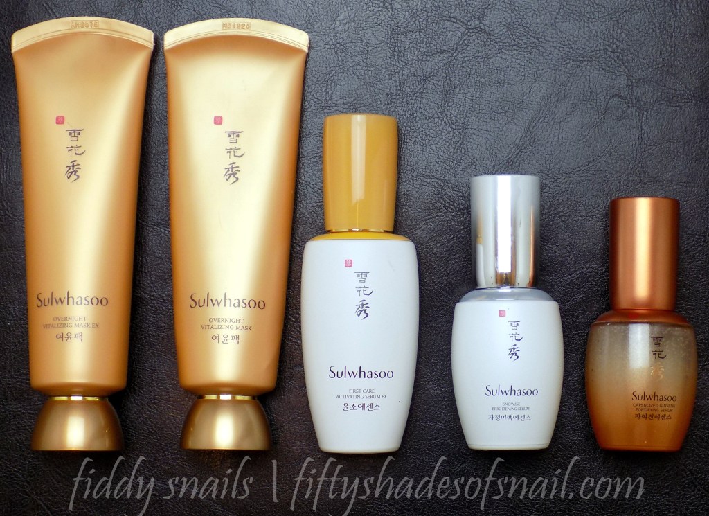 Sulwhasoo products