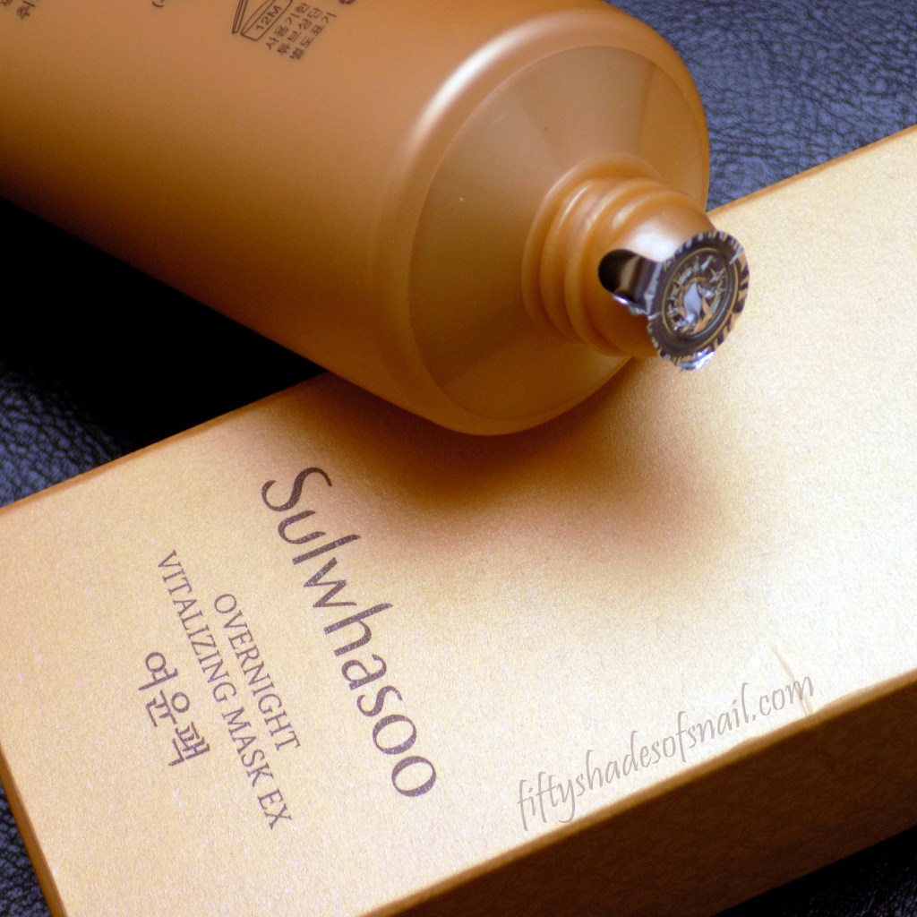 Sulwhasoo Overnight Vitalizing Mask EX reformulation