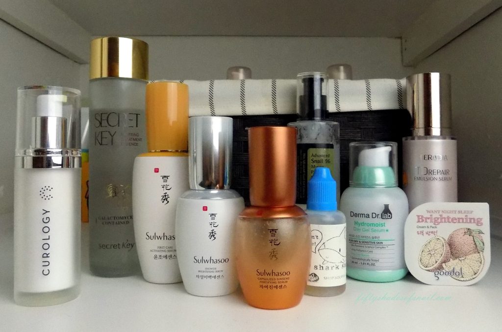 Skincare routine product ordr