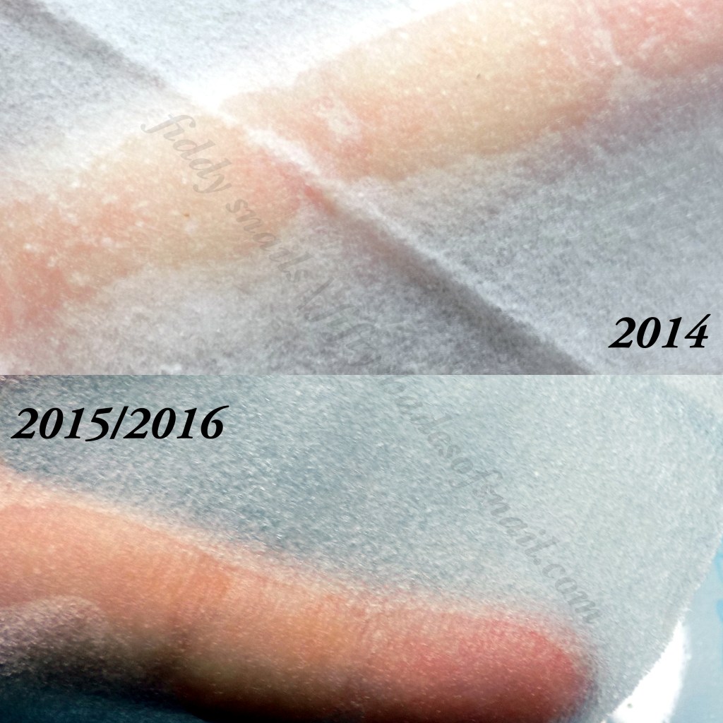 My Beauty Diary updated mask sheet material