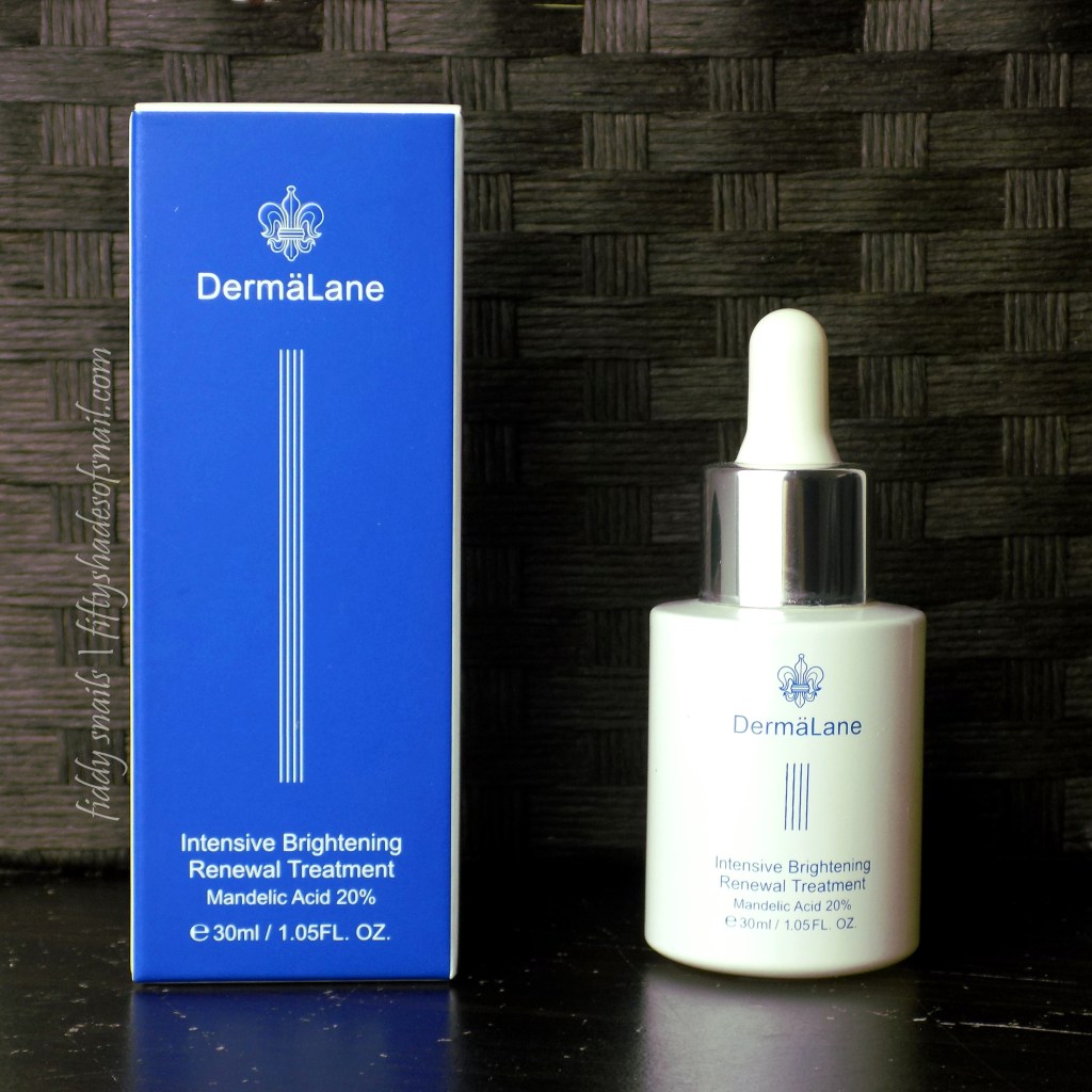 Review: Naruko Dermalane Intensive Brightening Renewal Treatment 20% Mandelic Acid AHA
