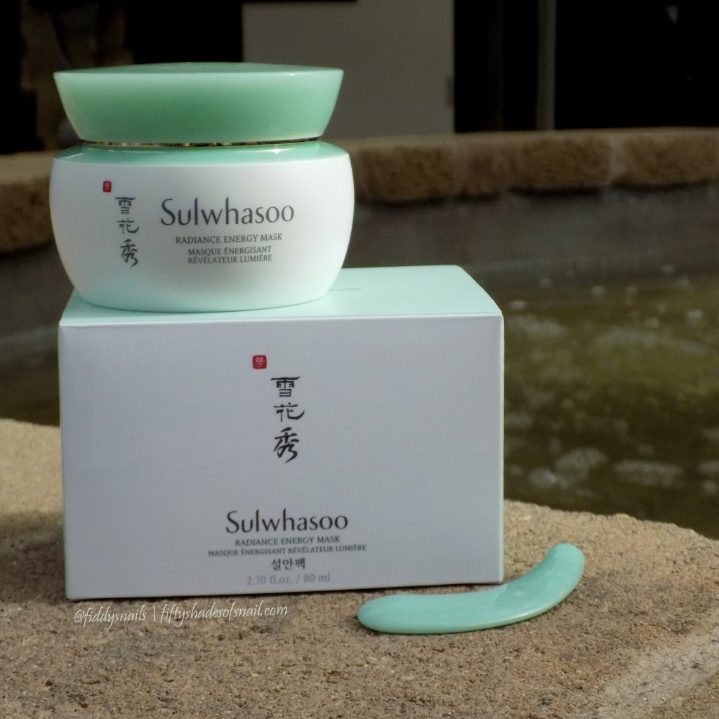 Sulwhasoo Radiance Energy Mask review