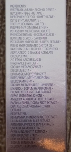 Shiseido White Lucent MicroTargeting Spot Corrector English ingredients