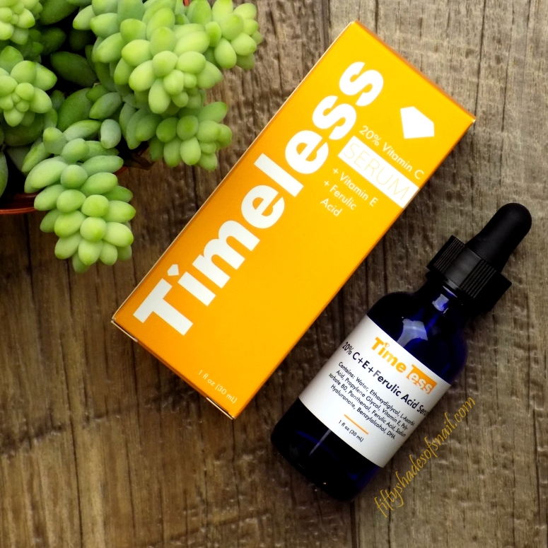 Timeless C+E+F serum review Fifty Shades of Snail