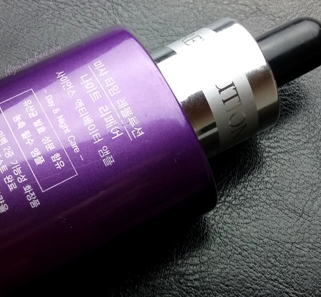 Missha Night Repair ampoule review