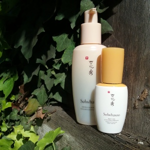 Sulwhasoo cleansing oil and First Care Activating Serum EX