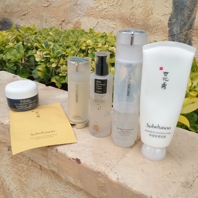 Korean beauty skincare routine with Sulwhasoo