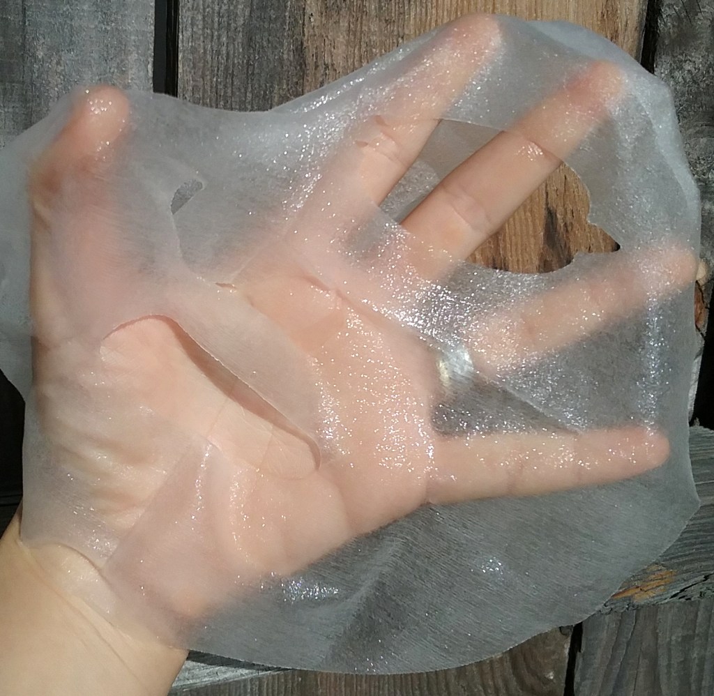 Texture of My Beauty Diary mask sheet