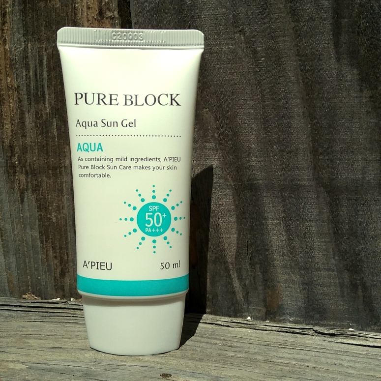 A'Pieu Pure Block Aqua Sun Gel sunscreen