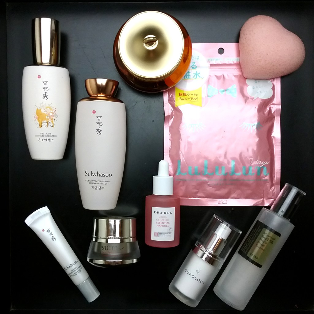 Skincare routine with Curology