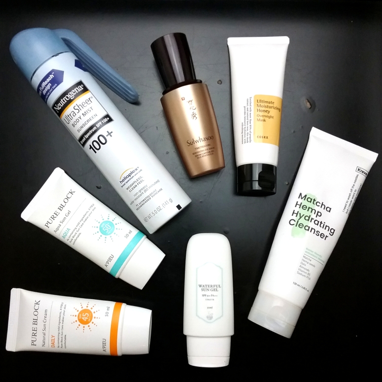 Empty sunscreens and skincare products